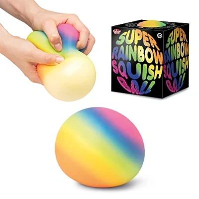 Afbeelding van Tobar SCRUNCHEMS SUPER REGENBOOG Stress Squish Ball Speelgoed