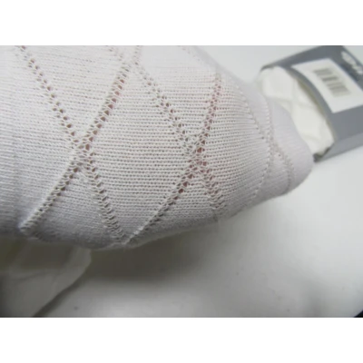 Afbeelding van dirkje panty, collant, kousenbroek creme met desing 12 18 maand