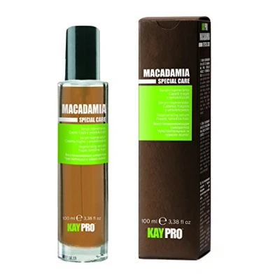 Afbeelding van KayPro Macadamia Serum 100 ml Professionele Haarverzorging voor Fijn, Droog en Beschadigd Haar Olie