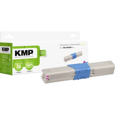 Afbeelding van KMP Toner vervangt OKI 44973534 Compatibel Magenta 1500 bladzijden O T38 3341,0006