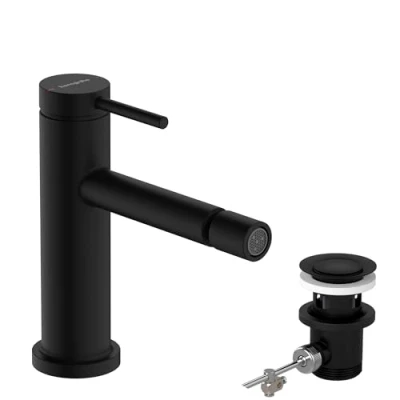 Afbeelding van Hansgrohe hg bidet mixer tecturis s with pop up waste set 73201670