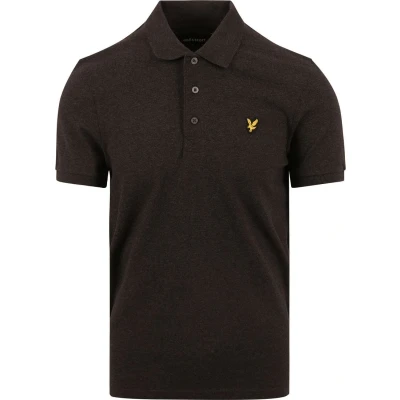 Afbeelding van Lyle and Scott Polo Charcoal maat XXL heren Stretch Suitable Herenkleding Poloshirt