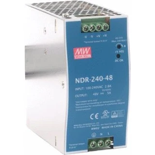 Afbeelding van Meanwell 48v 0 5a slimenecon eff ndr 240 48