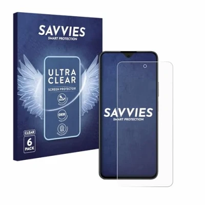 Afbeelding van Savvies (6 Stuks) Schermbeschermer voor Honor 90 Smart Screen Protector Ultra Transparant