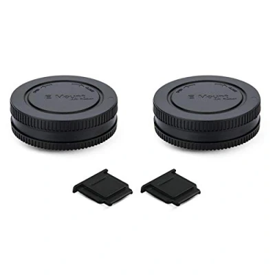 Afbeelding van PROfezzion E Mount Body Cap en Achterlens Kit voor Sony ZV E1 E10 A7RV A6000 A6100 A6300 A6400 A6500 A6600 A5100 A5000 A1 A7C A7 III II A7R IV A7S A9 NEX 6