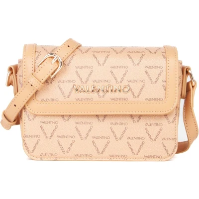 Afbeelding van VALENTINO Schoudertas Lady Re Flap Bag Beige / Multicolor Abrikoos