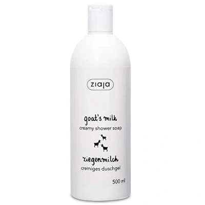 Afbeelding van ZIAJA Geitenmelk romige douchegel, per stuk verpakt (1 x 500 ml)