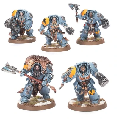 Afbeelding van Warhammer 40.000 40K Space Wolves Wolf Guard Terminators 53 36