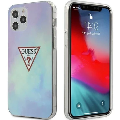 Afbeelding van Guess GUHCP12LPCUMCGC02 iPhone 12 Pro Max 6.7 blauw/blauw hardcase Tie &amp; Die Collection