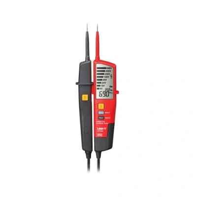 Afbeelding van UNI T MIE0196/UT18D multimeter spanningsmeter, doorgangs en RCD test, IP65, LCD display