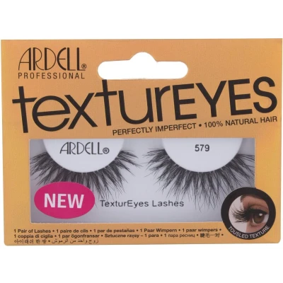 Afbeelding van Ardell TexturEyes Lash 579 Nepwimpers Gemiddeld volume, lange lengte Invisiband voor een naadloze look en comfortabel dragen 100% natuurlijk haar