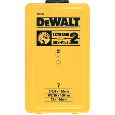 Afbeelding van DeWalt Accessoires SDS Plus 7 dlg set 5,6,8,10,12 DT9701 QZ