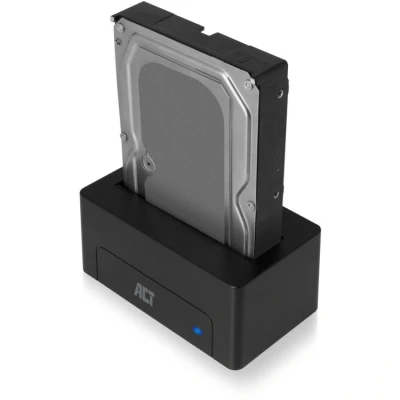 Afbeelding van ACT AC1500 2.5&quot;en 3.5&quot; SATA HDD Docking Station USB 3.2 Gen1