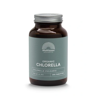 Afbeelding van Mattisson Absolute Chlorella 500mg Bio 240 tabletten