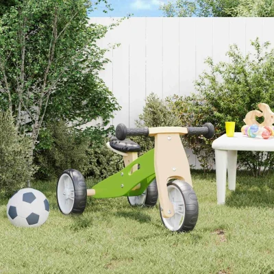 Afbeelding van Loopfiets Voor Kinderen 2 In 1 Groen