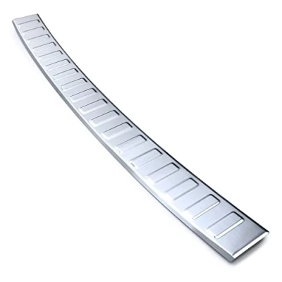 Afbeelding van tuning art L388 Roestvrijstalen Achterbumperprotector voor BMW 5er G31 M Paket, Kleur:Zilver
