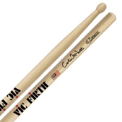 Afbeelding van Vic Firth Corpsmaster® Series Snare Sticks Colin McNutt American Hickory Wood Tip