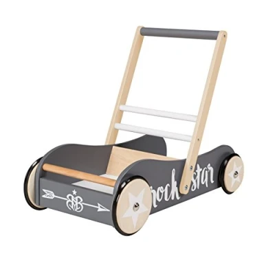 Afbeelding van Roba Rock Star Baby 3 Loopwagen met rem, als poppenwagen te gebruiken