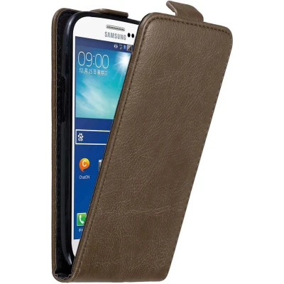 Afbeelding van Cadorabo Hoesje geschikt voor Samsung Galaxy S3 / NEO in KOFFIE BRUIN Beschermhoes Flip Case Cover magnetische