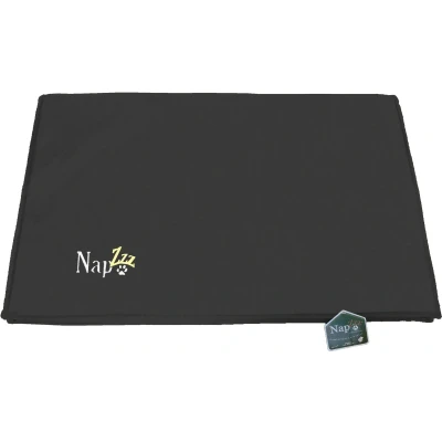 Afbeelding van Nap&#039;zzz draadkooikussen waterproof zwart 75x47x5 cm Gebr. de Boon