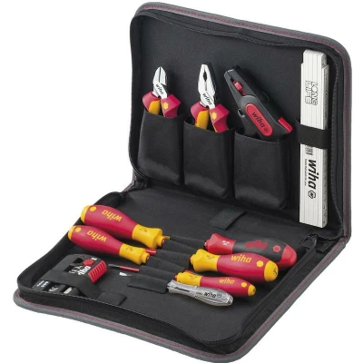 Afbeelding van Wiha Gereedschapset elektricien assorti 31 delig in etui (41241)