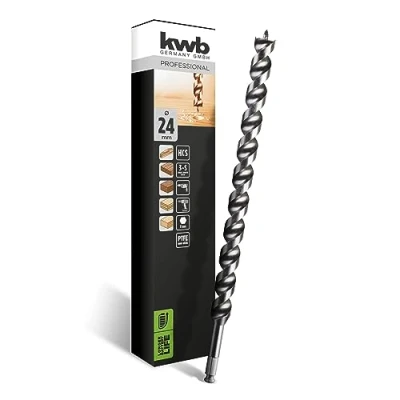 Afbeelding van kwb 042524 Slangenboor 24 mm Gezamenlijke lengte 460 Zeskant schacht 1 stuk(s)