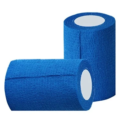Afbeelding van COBOX Unisex samenhangend blauw verband, Sky, 10cm x 4,5M (12 stuks)