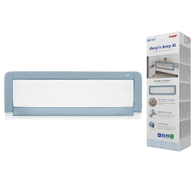 Afbeelding van Reer Sleep&#039;n Keep, valbeveiliging voor babybed, uitklapfunctie, 150 cm lengte bedden van 180 210
