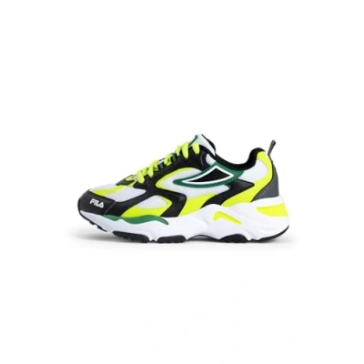 Afbeelding van FILA Cr cw02 Ray Tracer Kids Sneakers voor kinderen, Black Acid Lime, 30 EU