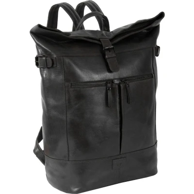 Afbeelding van MUSTANG Leren Vrije tijd Rugzak Natal Tabuk Backpack Black Zwart