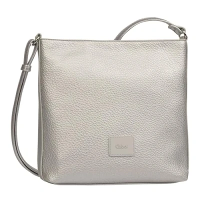 Afbeelding van Gabor Schoudertas Elfie Cross Bag Silver Zilverkleurig