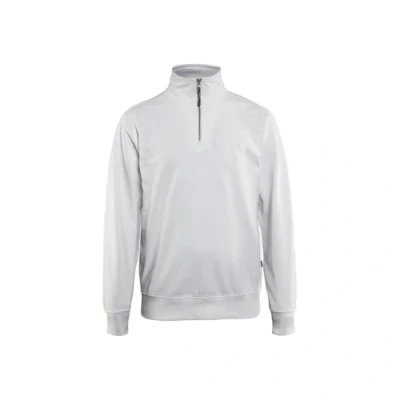 Afbeelding van Blaklader Sweatshirt met halve rits 3369 1158 Wit M