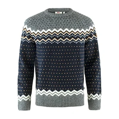 Afbeelding van Trui Fjallraven Men Ovik Knit Sweater Dark Navy XL