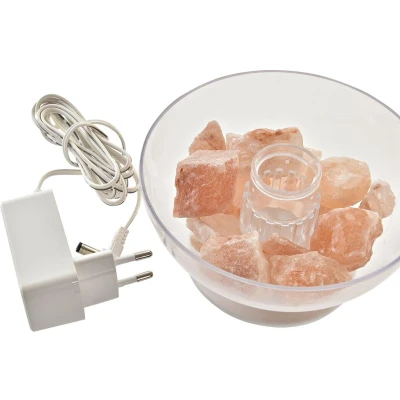 Afbeelding van Essentiële Olie Verstuiver DKD Home Decor Wit Roze Transparant 300 ml