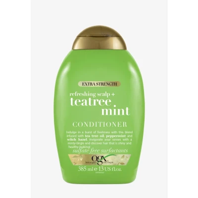 Afbeelding van Ogx Extra Strength Conditioner Refr Scalp &amp; Tea Tree M, 385 ml