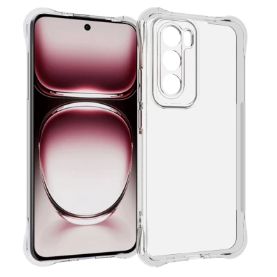 Afbeelding van Oppo Reno 12 Hoesje Siliconen en TPU (zacht) imoshion Softcase/Backcover Transparant Telefoonhoesje
