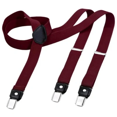 Afbeelding van DonDon smalle bretels 2,5 cm 3 Y vormige clips elastisch en in lengte verstelbaar