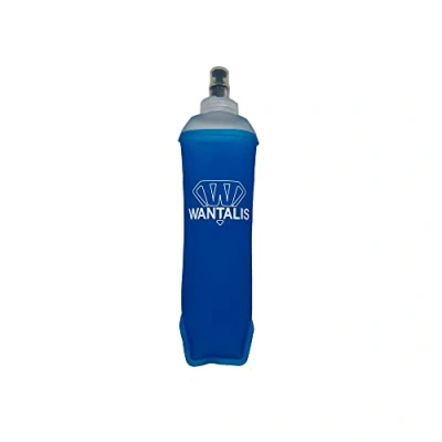 Afbeelding van Hardloopfles, 250 ml, zacht, voor drinkzak, drinkfles met veiligheidsventiel om in te bijten, ergonomisch profiel, BPA vrij