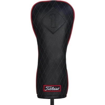 Afbeelding van Titleist Headcover Driver Leder Jet Black