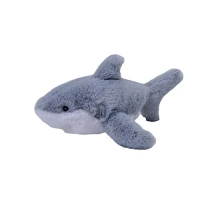 Afbeelding van Wild Republic EcoKins Mini Grote Witte Haai Knuffel 20 cm, Eco vriendelijke geschenken voor kinderen, pluche speelgoed, handgemaakt met 7 gerecyclede plastic waterflessen