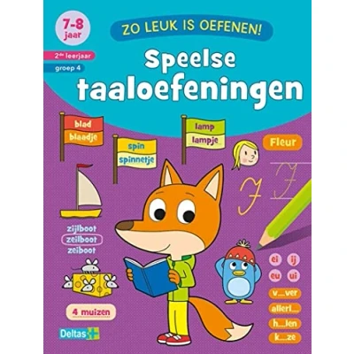 Afbeelding van Speelse taaloefeningen 7 8 jaar 2de leerjaar groep 4 (Paperback)