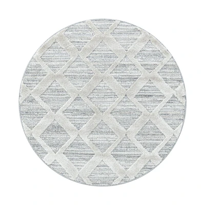Afbeelding van Rond Vloerkleed Pisa Antonio 80cm Meerkleurig 123vloerkleed.nl is de online webshop voor vloerkleden en woonaccessoires.