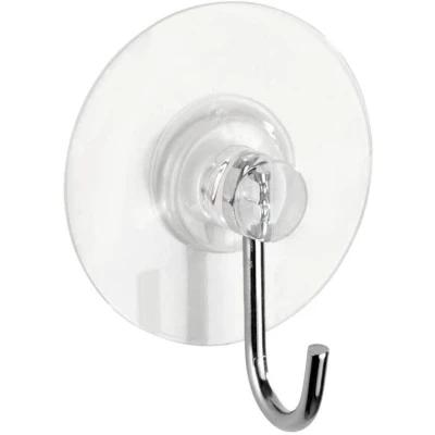 Afbeelding van Wenko Wandhaken Static loc 3,8 Cm Transparant 4 Stuks