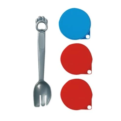 Afbeelding van Karlie 504358 blikdeksel + lepel ø: 7,5 cm op kleur gesorteerd