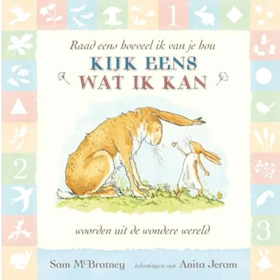Afbeelding van Uitgeverij lemniscaat kartonboek raad eens: kijk eens wat ik kan