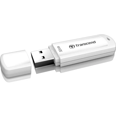 Afbeelding van Transcend JetFlash® 730 USB stick 128 GB Wit TS128GJF730 3.2 Gen 1 (USB 3.0)