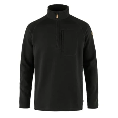 Afbeelding van Fjällräven Övik Fleece Half Zip M Black
