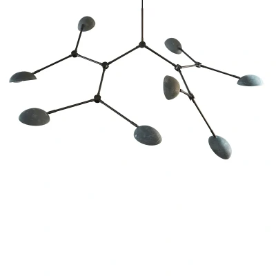 Afbeelding van 101 Copenhagen Drop Chandelier kroonluchter Geoxideerd