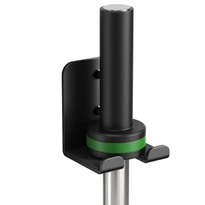 Afbeelding van Verticale halterrek, halterhouder, muurbevestiging, barbell opslaghouder, Olympische barhanger voor thuis, commercieel, garage gym (enkele staafhouder)