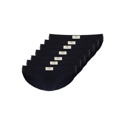 Afbeelding van TOM Tailor 7 PACK Slip, Heren, Maat: Large, Blue dark solid